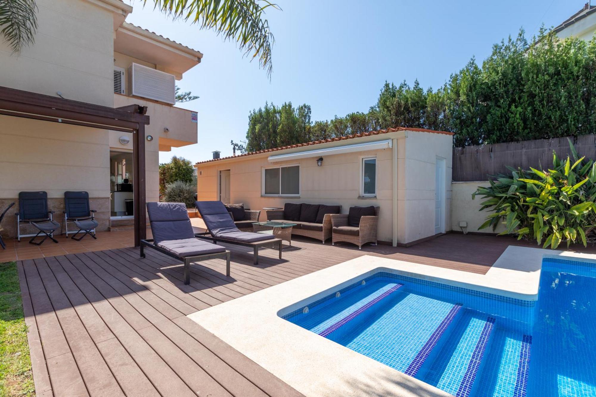 Willa Casa Junto Al Mar Con Jardin Sagunto Zewnętrze zdjęcie